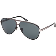 Tom Ford Rupert-02 FT1340 01V Shiny Black Erkek Güneş Gözlüğü