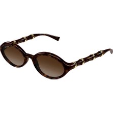 Gucci GG2059S 002 Havana Gradyan Kadın Güneş Gözlüğü