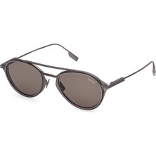 Zegna EZ0295 09J Matte Gunmetal Erkek Güneş Gözlüğü