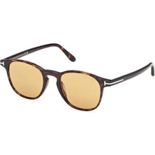 Tom Ford Holt-02 FT1302 52E Dark Havana Güneş Gözlüğü