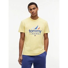 Tommy Hilfiger Tjm Erkek Regular Sailboat S/s T-Shirt