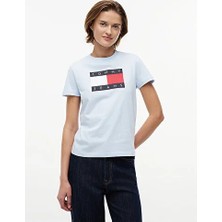 Tommy Hilfiger Tjw Kadın Regular Flag S/s T-Shirt