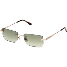 Tom Ford TF1355 28P ETHAN02 Rose Gold Yeşil Degrade Unisex Güneş Gözlüğü