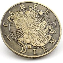 Memento Mori Rönesans Ölümü Hatırla Stoa Şans Coin Metal Para CP060