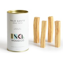Vavis Palo Santo Ağaç Tütsü 4 Adet | 40GR – Peru Negatif Enerjiyi Uzaklaştırın - Rahatlatıcı ve Meditasyon Için