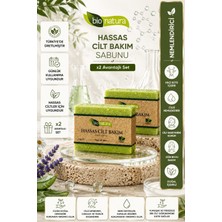 Bionatura Bio Natura Hassas Cilt Bakım Sabunu 150 gr X2 Avantajlı Set Doğal Nemlendirici Cilt Temizleme Sabunu