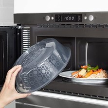 "prickig" Mikrodalga Kapağı, 26 cm Çap, 701.860.90, Mavi, 10"l, 10"w, 4" Y