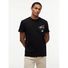 Tommy Hilfiger Tjm Erkek Regular City Sign S/s T-Shirt