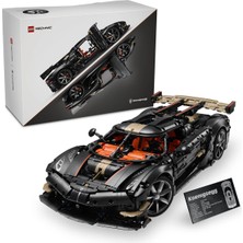LEGO Technic Koenigsegg Sadair’s Spear Mega Araba 42232 - Yetişkinler Için Mühendislik Modeli Yapım Seti (4104 Parça)