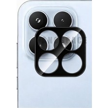 Nanospace Xiaomi 17 Ile Uyumlu Temperli Sert Cam Siyah Kamera Lens Koruyucu
