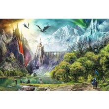 Vavis Ejderhaların Hükümdarlığı 3000 Parça Puzzle