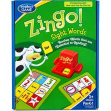 Zingo Kutu Oyunu Sight Words Çocuklar Için Ingilizce Temel Nitelikteki Kelimeleri Öğretme Oyunu