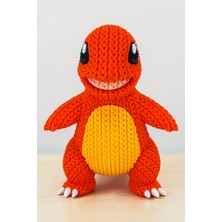Hunga Pokemon - Charmander  Örgü Görünümlü Figür