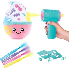Canal Toys Airbrush Plush Foodtastic Squishy Peluş Boyama Seti - Cupcake