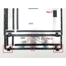 Bilbor Bilgisayar Asus A550JF LCD  Cover / Siyah - Ver.2