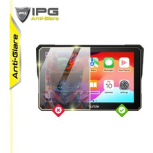 Leeways - Carpuride W702BS 7 Inch Carplay Ekranı Için Ipg Anti-Glare Yansıma Önleyici Mat Ekran Koruyucu