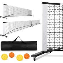Vayne 2 In 1 Pickleball Filesi Antrenman Seti Çok Amaçlı Badminton Tenis Ayak Futbolu Filesi