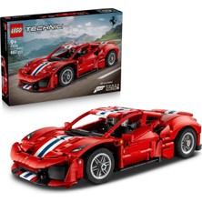 LEGO Technic Ferrari 488 Pısta Araba 42235 - 9 Yaş ve Üzeri Çocuklar Için Yaratıcı Oyuncak Yapım Seti (882 Parça)