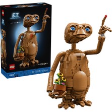 LEGO Ideas E.t. The Extra-Terrestrial 21370 - Yetişkinler Için Dekoratif Uzaylı Figürü Yapım Seti (1226 Parça)