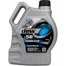 Dew -56 Inorganik Mavi Antifriz 3 Litre