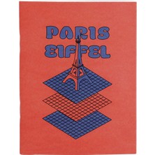Pansy Daisy Mini Libreta Paperways  Note Mini Not Defteri - Paris Rojo