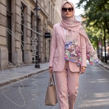 La Boutique Özel Seri Şal 1853-10 - 70X190