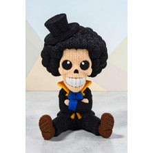 Hunga One Piece - Brook - Yün Örgü Görünümlü Figür