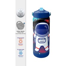 Coral High Astronot Desenli Çelik Termos Matara 650 ml 38385