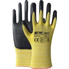 Cmc 1733 Düz Premıum Eldiven Sarı-Siyah | 12 Adet - 1/2