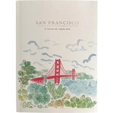 Pansy Daisy L'après Travel Journal Seyahat Günlüğü Defteri - San Francisco (Bridge)
