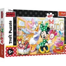 Vavis , Yapboz, Minnie Güzellik Stüdyosunda,  Minnie, 100 Parça, 5 Yaşından Büyük Çocuklar Için