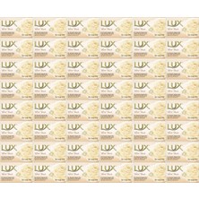 EstoreBox Lux Velvet Touch Bar Soap, 80G, Jasmine & Almond Oil, Set Of 48