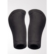 Heugers Herrmans Ergo 84A Kraton Kısa Bisiklet Elciği 90MM Siyah