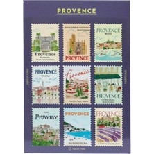 Pansy Daisy L'après Postage Stamp Sticker Seti - Provence 1