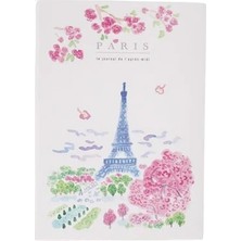 Pansy Daisy L'après Travel Journal Seyahat Günlüğü Defteri - Paris Blossom