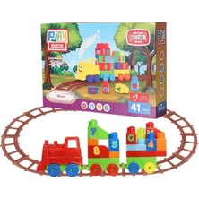 Colezium 2403 - Playbox 41 Parça LEGO Tren Seti - 1 Adet