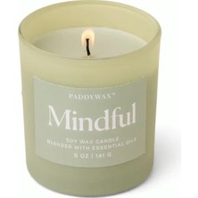 Paddywax - Yeşil Cam Vazo Mindful 141GR