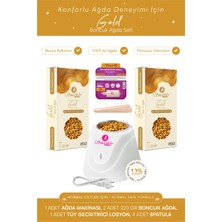 Smoothly Soyulabilen Gold Boncuk Sir Ağda Seti 2 x 220 G. Boncuk Ağda Sir Ağda Makinası