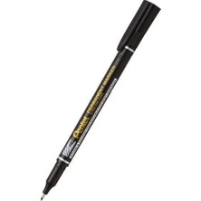 Pentel Marcador Permanent Markör Ekstra Ince Uç Kargo Poşeti Kalemi NF450