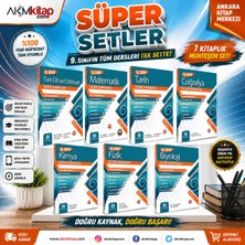 Akm Kitap Bilgi Sarmal Yayınları 9.sınıf Soru Bankası Seti 7 Kitap