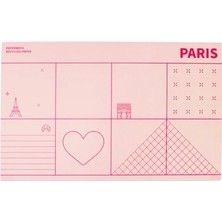Pansy Daisy Paperways City Deskpad Masaüstü Planlayıcı - Paris