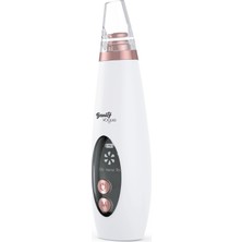 EstoreBox Beauty Vogue Mp-02 Şarjlı Vakumlu Siyah Nokta Temizleme Yüz Cilt Bakım Aleti - 5 Parçalı