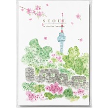 Pansy Daisy L'après Travel Journal Seyahat Günlüğü Defteri - Seoul Tower