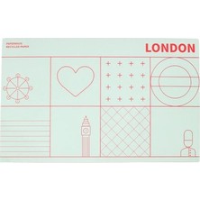 Pansy Daisy Paperways City Deskpad Masaüstü Planlayıcı - London