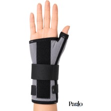 Parlo Başparmak Destekli El Bilek Ateli Metal Destekli Ayarlanabilir Ortopedik Bileklik