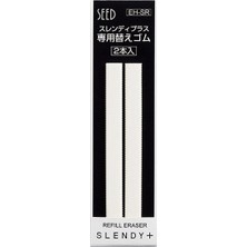 Seed Slendy Plus-2 2'li Beyaz Kalem Silgi Refili ile Yazım Hatalarını Kolayca Düzeltin