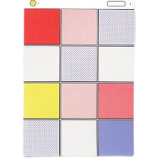 Pansy Daisy Paperways Palette Memogram Not Kağıdı - Girl With Hair Ribbon (Lichtenstein) - Memogram