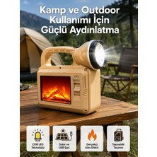 Ruhes Alev Efektli Güneş Enerjili Lamba – Su Geçirmez