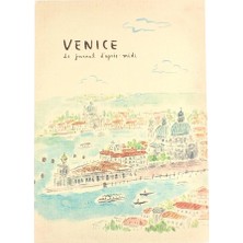 Pansy Daisy L'après Travel Journal Seyahat Günlüğü Defteri - Venice
