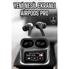 Teknodayım Teknocanmarketing Kablosuz Bluetooth Kulaklık Ekranlı Uzun Şarj Süreli Anc Destekli